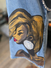 Load image into Gallery viewer, Denim bling 1
