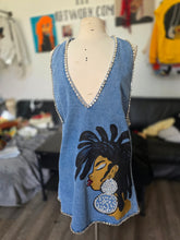 Load image into Gallery viewer, Denim bling 2
